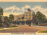 Vintage Post Card of the Hotel Jacaranda