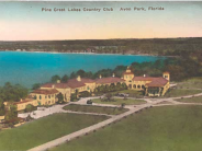 Vintage Post Card of Pine Crest Lakes Country Club in Avon Park
