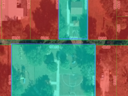 Aerials of City Property Lines for Aline McWhite