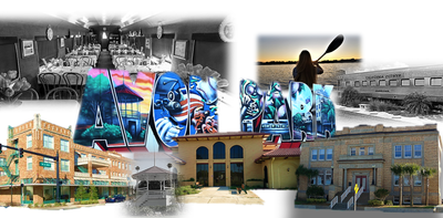 Different pictures of building and images taken in Avon Park, FL