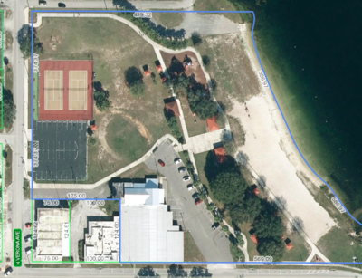 Tennis Court/Donaldson Park Map